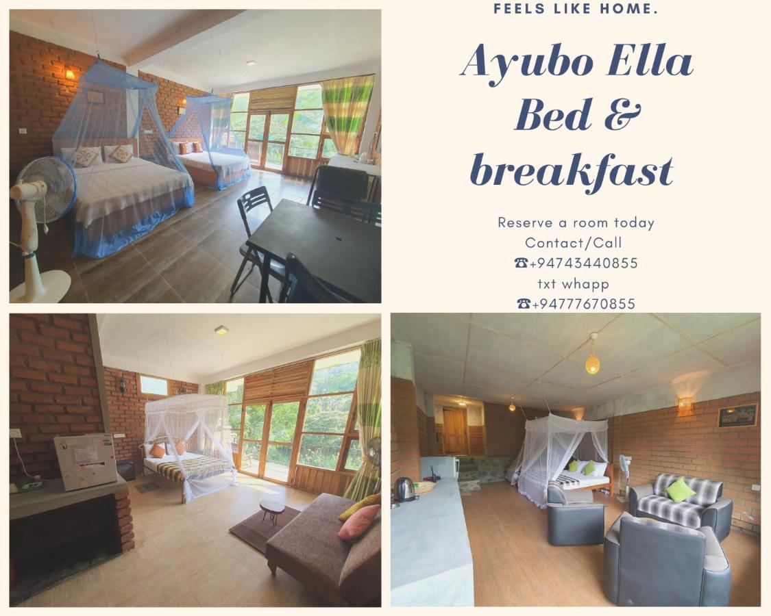 Ayubo Ella - Bed & Breakfast Экстерьер фото